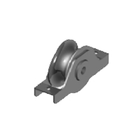 Roldana 77 mm aço total